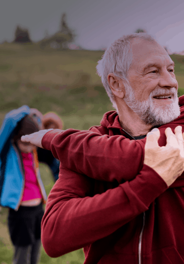 Man exercising