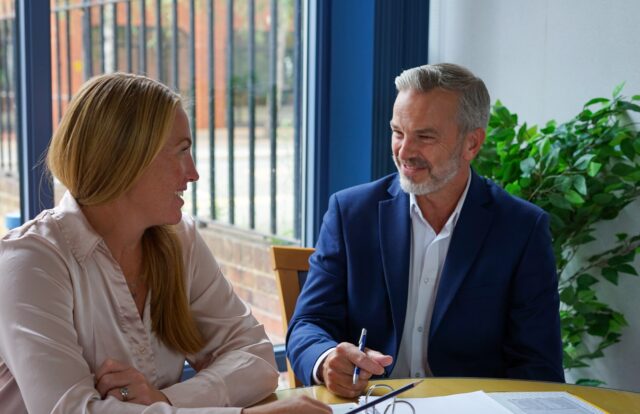 Holly And Aaron Smiling