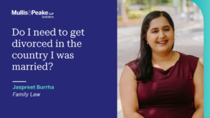 Jaspreet Burrha from our family law team speaks about if you need to get divorced in the country you were married in.