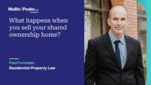 Paul Fursman in our Residential Conveyancing team explains what happens when you sell your shared ownership home.