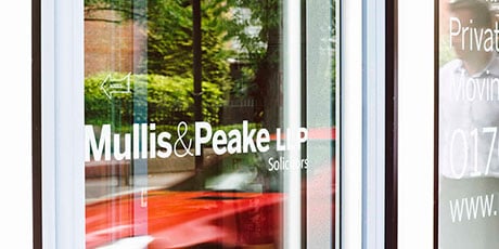 Mullis and Peake door