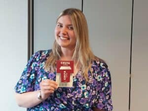 Sophie H Holding Costa Coffee Gift Card