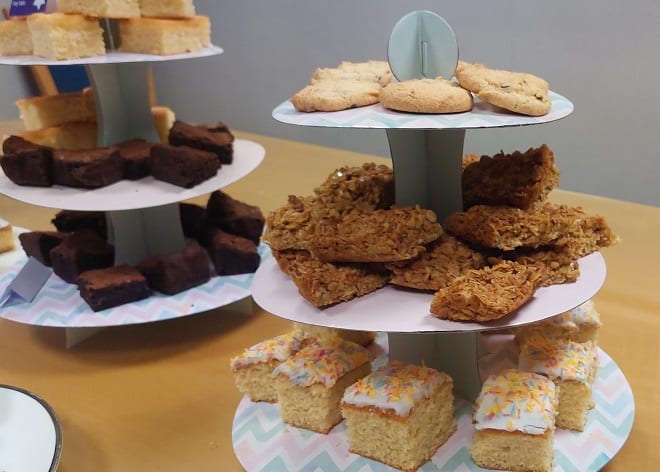 Cake Sale for the Charity of the Year