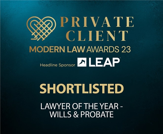 Finalist for Modern Law Lawyer of the Year