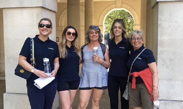 People taking part in London Legal Walk