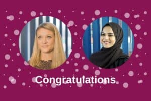 Hazara Patel & Trudi Bates from M&P.