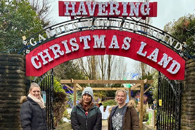 Havering Christmas Land Volunteering Day