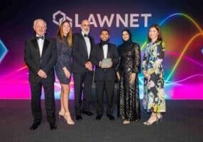 LawNet photo. Martyn Trenerry, Hazara Patel and Manzurul Islam