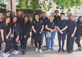 Group photo of London Legal Walk 2024